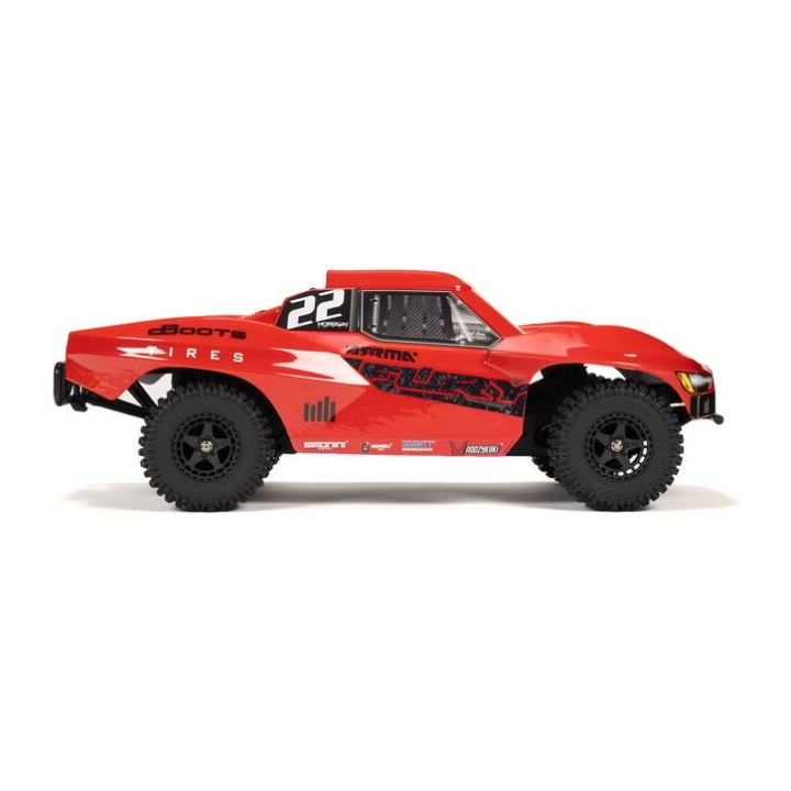 ARRMA Fury MEGA 550 1/10 2WD Short Course Truck RTR Rojo