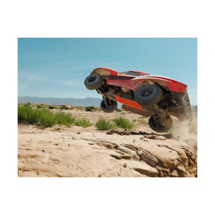 ARRMA Fury MEGA 550 1/10 2WD Short Course Truck RTR Rojo