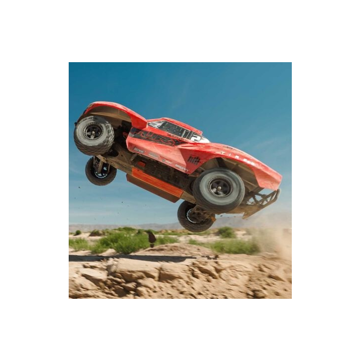 ARRMA Fury MEGA 550 1/10 2WD Short Course Truck RTR Rojo