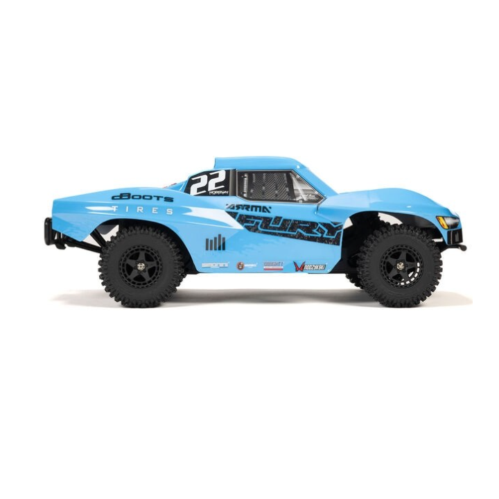 ARRMA 1/10 FURY MEGA 550 2WD Short Course Truck RTR Azul