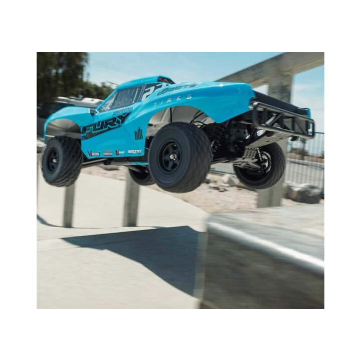 ARRMA 1/10 FURY MEGA 550 2WD Short Course Truck RTR Azul
