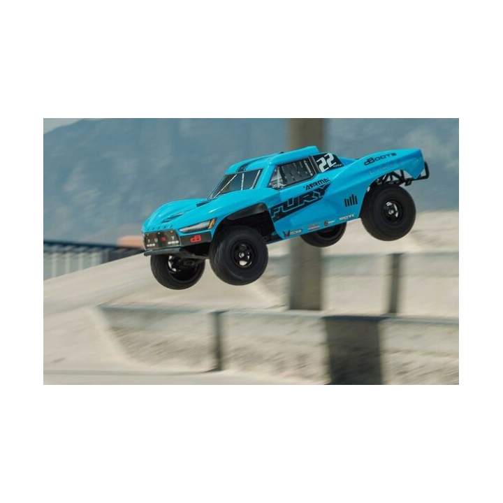 ARRMA 1/10 FURY MEGA 550 2WD Short Course Truck RTR Azul