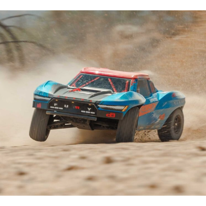 ARRMA 1/10 Fury 223S 2WD Brushless Short Course Truck RTR Azul