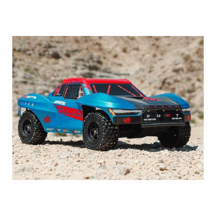 ARRMA 1/10 Fury 223S 2WD Brushless Short Course Truck RTR Azul