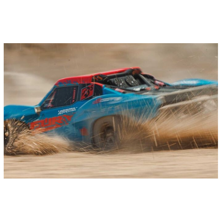 ARRMA 1/10 Fury 223S 2WD Brushless Short Course Truck RTR Azul