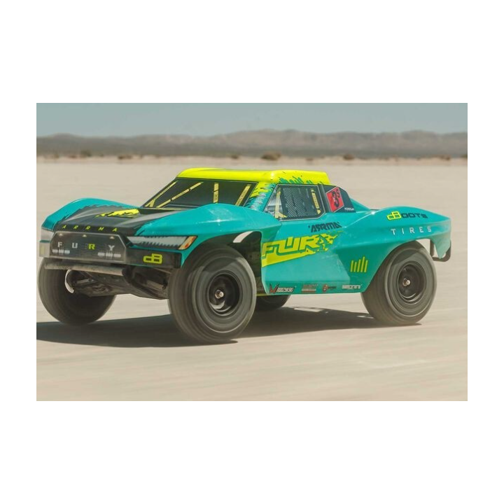 ARRMA 1/10 Fury 223S 2WD Brushless Short Course Truck RTR Verde