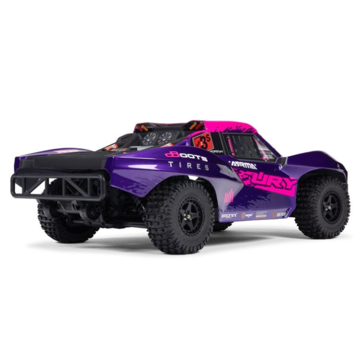 ARRMA 1/10 Fury 223S 2WD Brushless Short Course Truck RTR Magenta