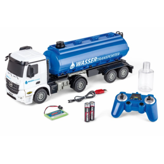 Carson MB Arocs Water Transporter 1:26 100% RTR – Camión RC con Tanque de Agua