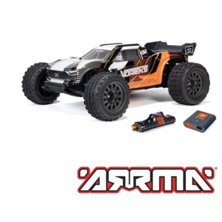 ARRMA VORTEKS MEGA 550 1/10 2WD Stadium Truck RTR Naranja