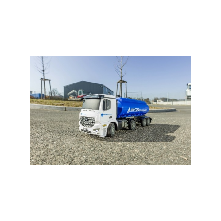 Carson MB Arocs Water Transporter 1:26 100% RTR – Camión RC con Tanque de Agua