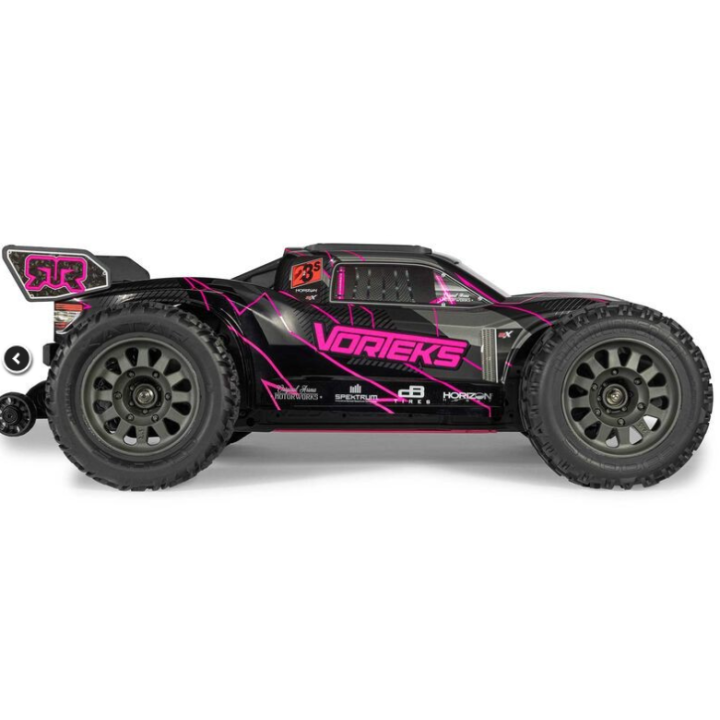 ARRMA VORTEKS 223S DSC 1/10 2WD Brushless Stadium Truck RTR Rosa