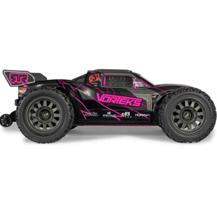 ARRMA VORTEKS 223S DSC 1/10 2WD Brushless Stadium Truck RTR Rosa