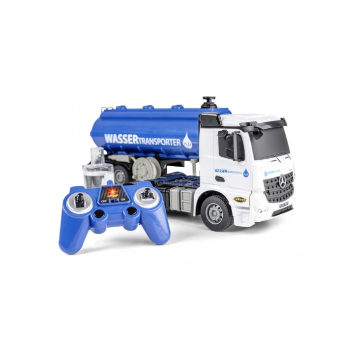 Carson MB Arocs Water Transporter 1:26 100% RTR – Camión RC con Tanque de Agua