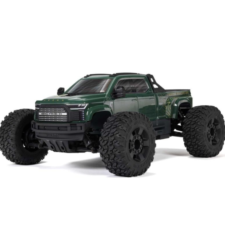 ARRMA 1/10 Big Rock 223S Brushless 4WD Monster Truck Verde