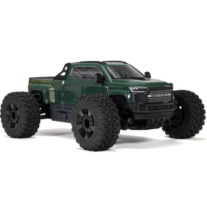 ARRMA 1/10 Big Rock 223S Brushless 4WD Monster Truck Verde