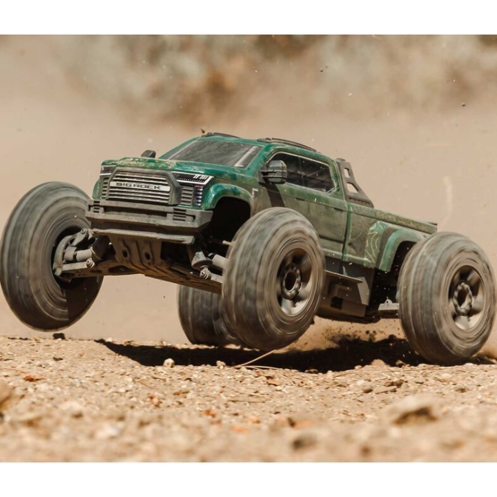 ARRMA 1/10 Big Rock 223S Brushless 4WD Monster Truck Verde