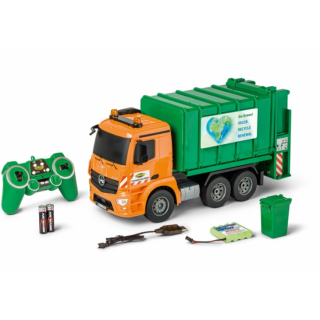 Carson MB Arocs Garbage Truck 1:20 RTR con luces LED