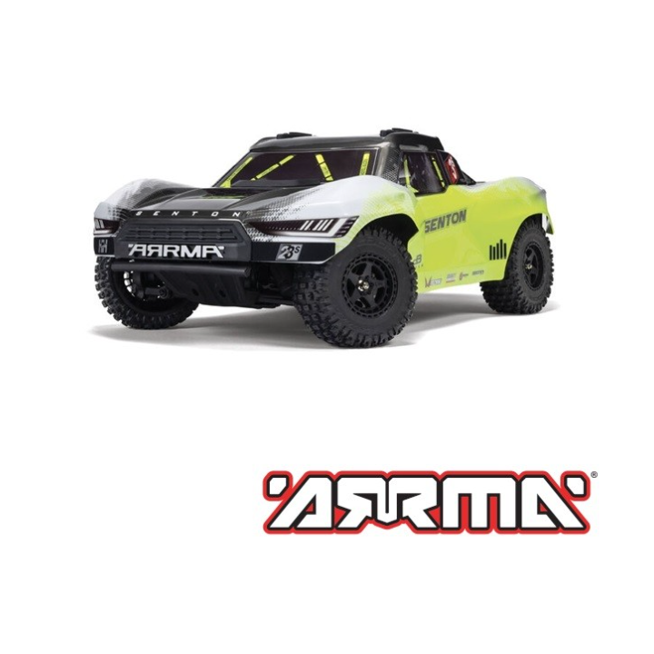 ARRMA 1/10 Senton 223S BLX Brushless 4WD Short Course Truck RTR Amarillo