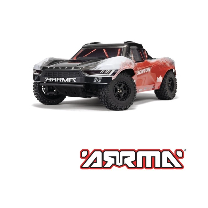 ARRMA 1/10 Senton 223S BLX Brushless 4WD Short Course Truck RTR Rojo