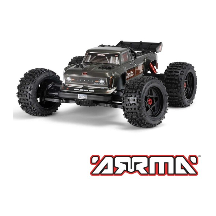 ARRMA 1/10 OUTCAST 4X4 4S V2 BLX Stunt Truck RTR Gunmetal