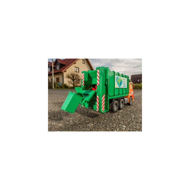 Carson MB Arocs Garbage Truck 1:20 RTR con luces LED