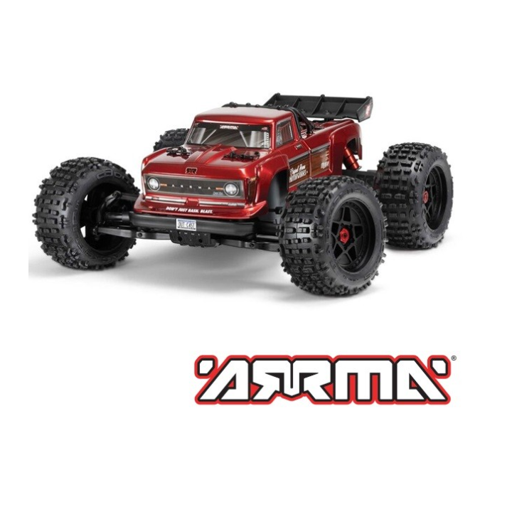 ARRMA 1/10 OUTCAST 4X4 4S V2 BLX Stunt Truck RTR Rojo