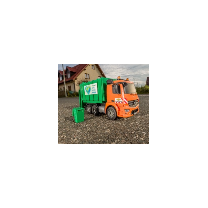 Carson MB Arocs Garbage Truck 1:20 RTR con luces LED