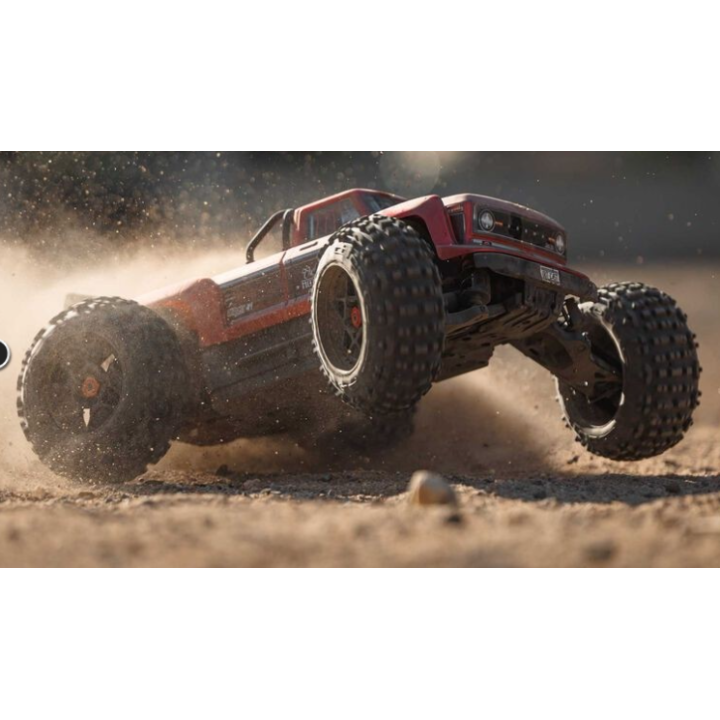 ARRMA 1/10 OUTCAST 4X4 4S V2 BLX Stunt Truck RTR Rojo