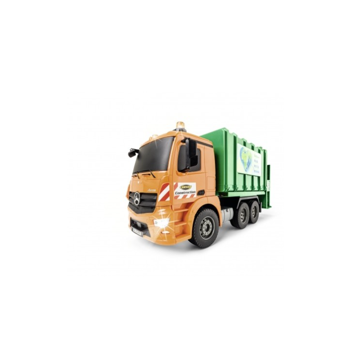 Carson MB Arocs Garbage Truck 1:20 RTR con luces LED