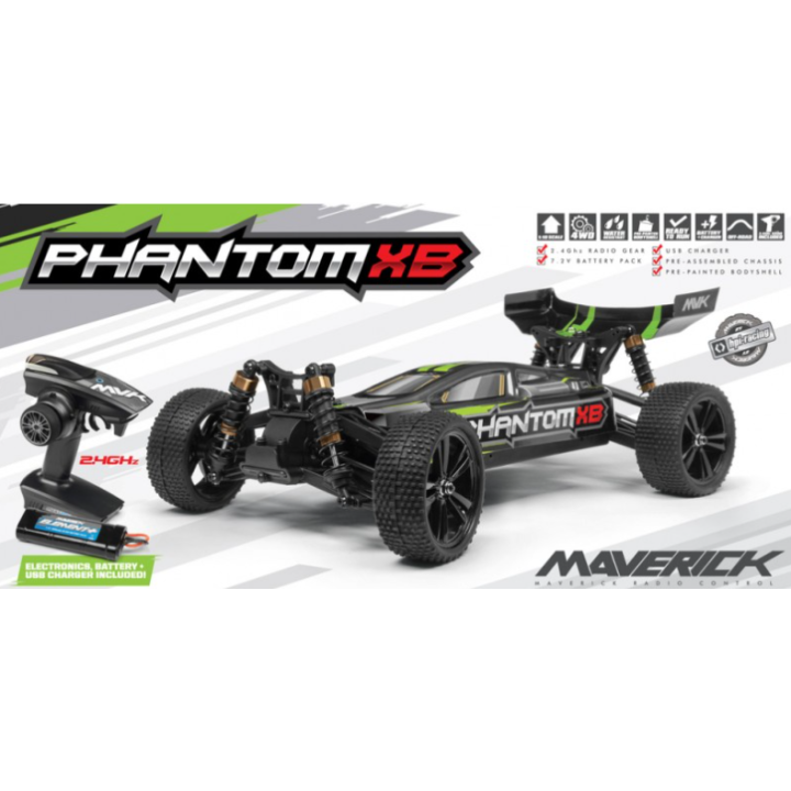 MAVERICK PHANTOM XB 1/10 RTR Buggy Eléctrico