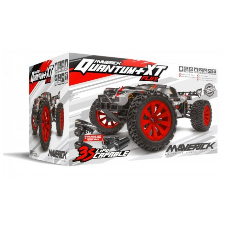 MAVERICK QUANTUM PLUS XT FLUX 3S 1/10 4WD Stadium Truck Blue