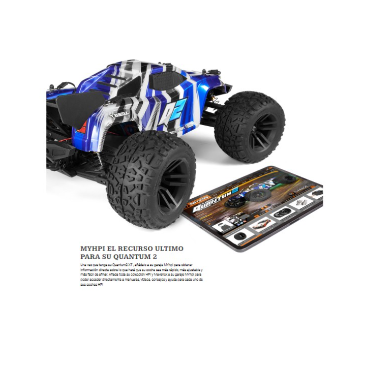 Maverick RC Quantum2 XT 1/10 Stadium Truck Blue