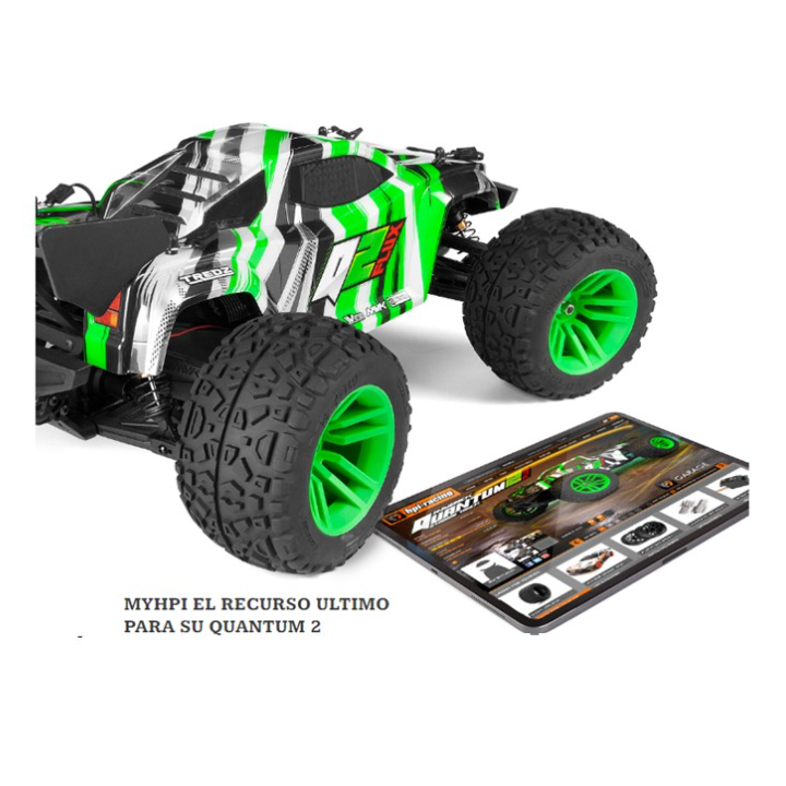Maverick RC Quantum2 XT Flux 1/10 Stadium Truck Green