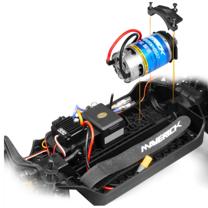 Maverick Quantum2 MT 1/10 Monster Truck Blue