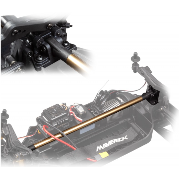 Maverick Quantum2 MT Flux 1/10 Monster Truck Red