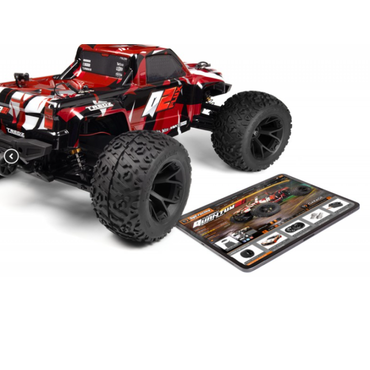 Maverick Quantum2 MT Flux 1/10 Monster Truck Red