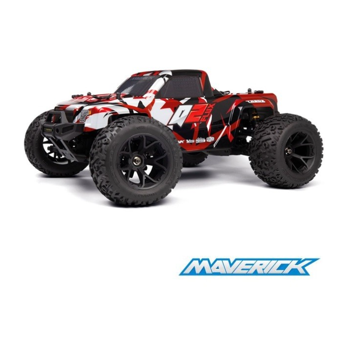 Maverick Quantum2 MT Flux 1/10 Monster Truck Red