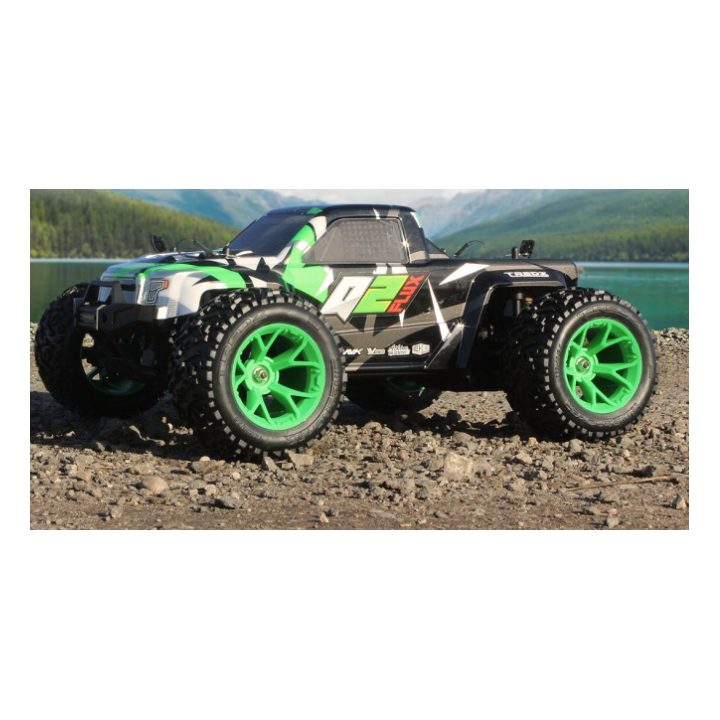 Maverick Quantum2 MT Flux 1/10 Monster Truck Green