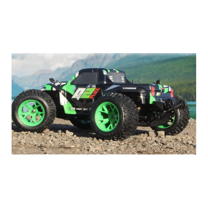 Maverick Quantum2 MT Flux 1/10 Monster Truck Green