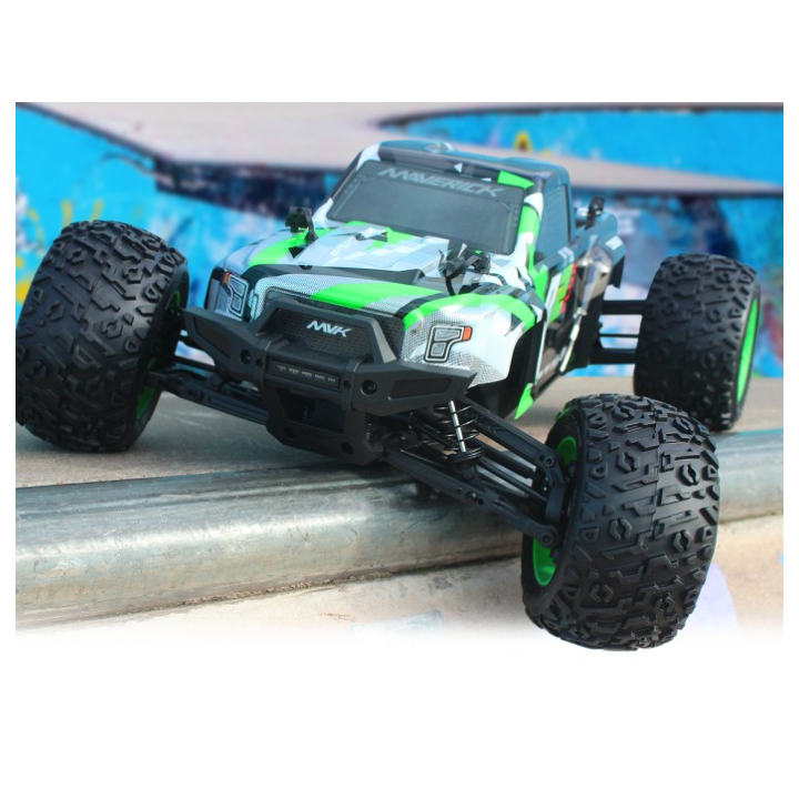 Maverick Quantum2 MT Flux 1/10 Monster Truck Green