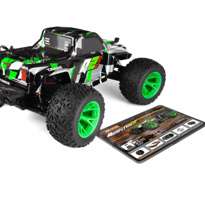 Maverick Quantum2 MT Flux 1/10 Monster Truck Green