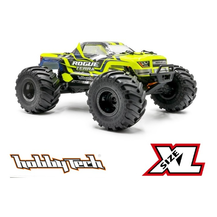 HobbyTech BXR MT Rogue Terra 1/10 XL RTR Brushed Amarillo