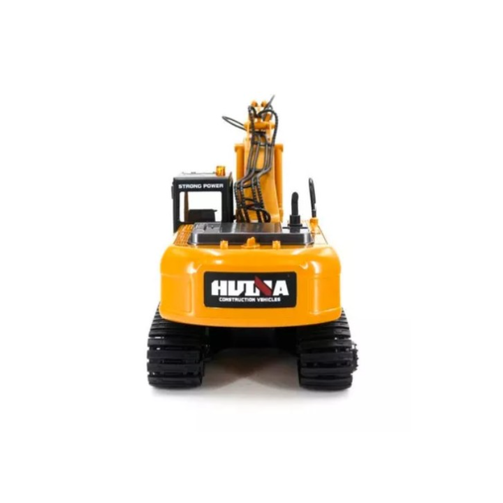 Excavadora Huina 1535 1/14 RC Pala Metálica 15 Canales
