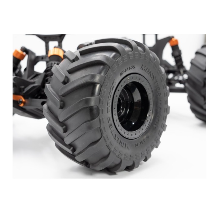 HobbyTech BXR MT Rogue Terra 1/10 XL RTR Brushed Amarillo Pack