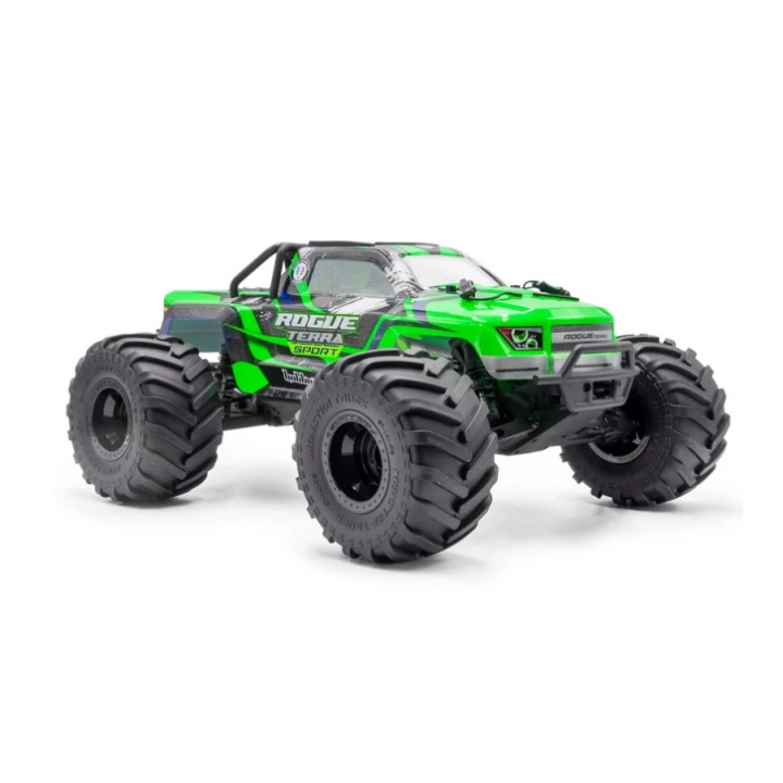 HobbyTech Rogue Terra Monster Sport 1/10 Brushless 4X4 Pack Verde Off-Road