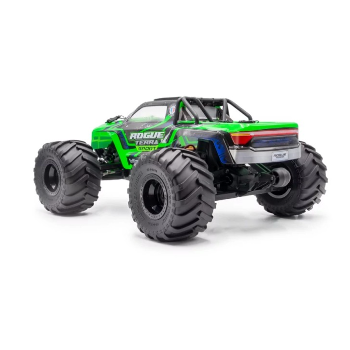 HobbyTech Rogue Terra Monster Sport 1/10 Brushless 4X4 Pack Verde Off-Road