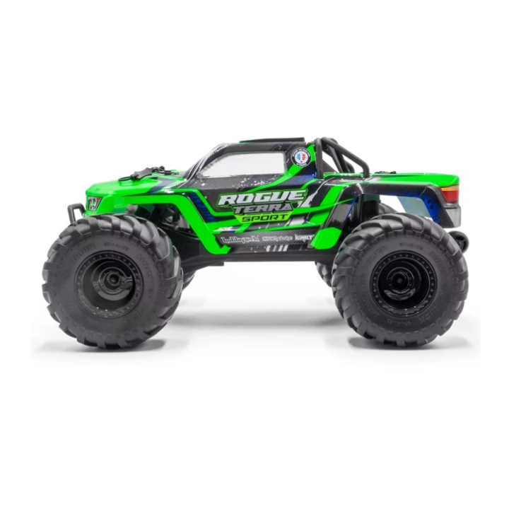 HobbyTech Rogue Terra Monster Sport 1/10 Brushless 4X4 Pack Verde Off-Road