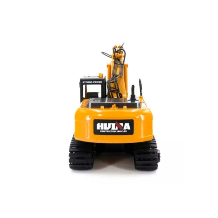 ChatGPT Plus  Excavadora Huina HU1535-1 1/14 RC 15 Canales con Pala, Pinza y Martillo RTR