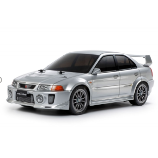 Carrocería Tamiya Mitsubishi Lancer Evo V – Pintada y Decorada Profesionalmente 1/10