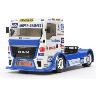 TAMIYA TT01E Team Hahn Racing MAN TGS RC Car